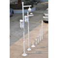 Harwell CCTV Monitoreo de seguridad al aire libre de acero Polo de cámara de vigilancia galvanizada